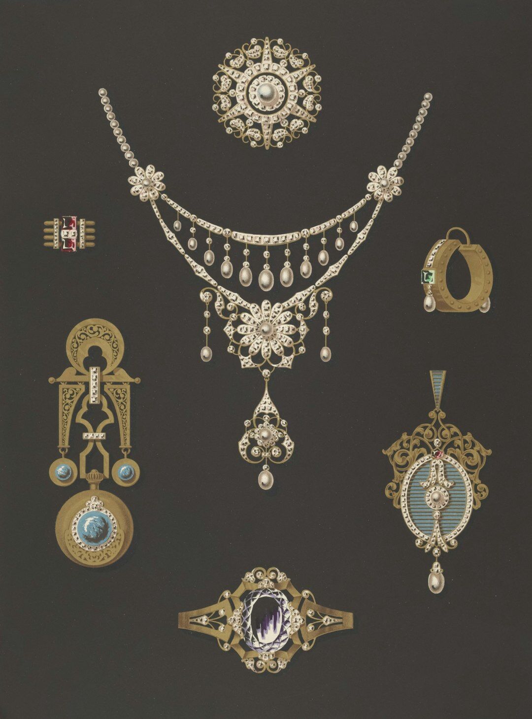 vintage jewelry collection