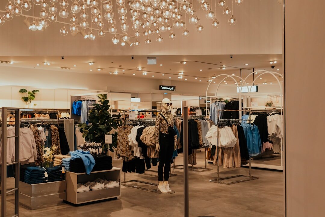 modern retail store interior